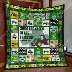 Tractors M290730 Tractors Quilt Blanket  Quilt